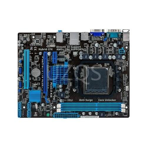 Used, 100% original Desktop motherboard for Asus M5A78L-M LX3 PLUS Integrated graphics DDR3 AM3+ mainboard