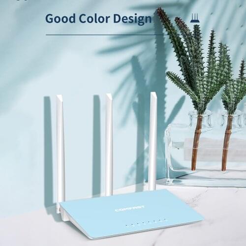 WR616AC 1200Mbps Wireless Router 2.4+5.8GHz Dual Band WiFi Amplifier Dual Band Signal Range Extender with 3 External Antennas