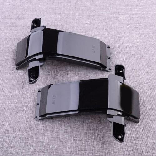 CITALL 12V 2Pcs Dual-Row LED Tow Rearview Mirror Side Marker Light Turn Signal Lamp Fit For Chevy Silverado GMC Sierra 2016-2019