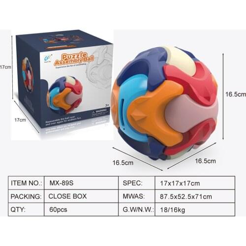 Childrens Educational Toys Assembled Piggy Bank Early Education Intelligence Disassembly Toy Ball Chinese and English Version