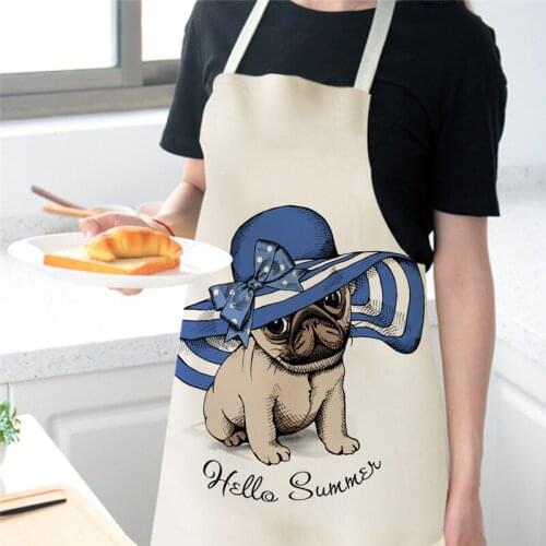 Dog pattern apron kitchen Apron for kitchen kitchen apron women apron for kitchen Women kitchen apron aprons for women man kid