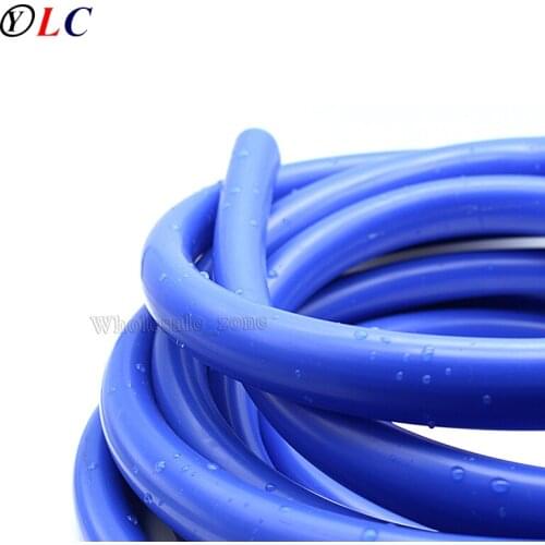 Blue NEW 12*16 mm Soft Food Grade Medical Use FDA Silicone Rubber Flexible Plumbing Tube / Hose / Pipe