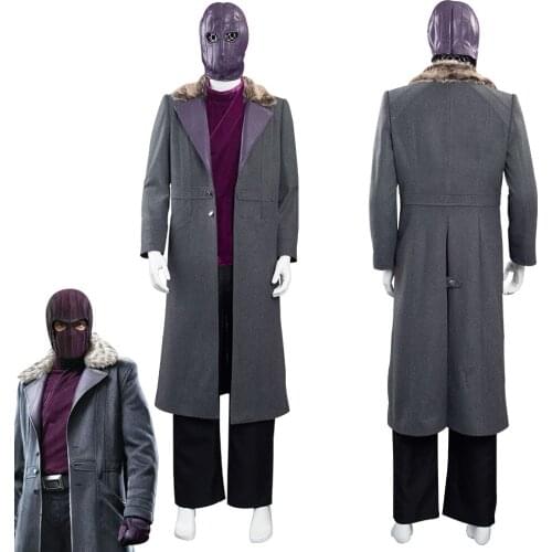 The Falcon and the Winter Soldier Baron Zemo Cosplay Costumes Halloween Carnival Suit