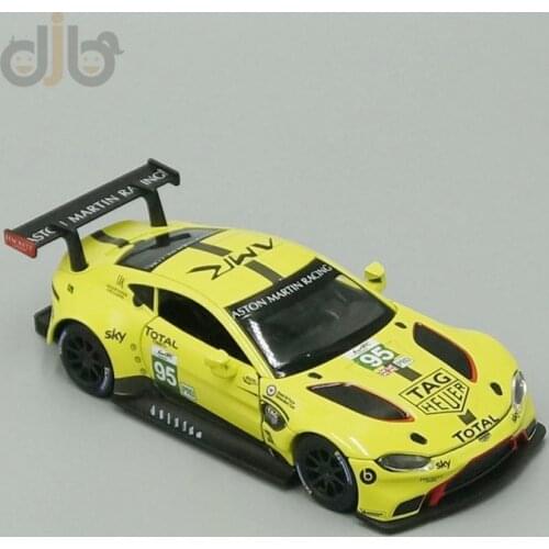 1:32 Diecast Metal Model Toys F-Aston Martin GTE Le Mans Pull Back Racing Car With Sound & Light