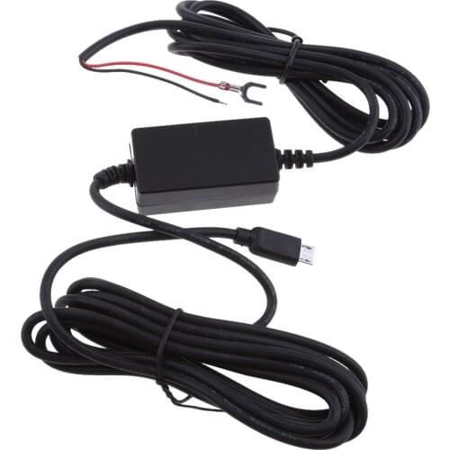 Micro USB Cable Car Charger For Camera Recorder DVR Exclusive Power Box 3A