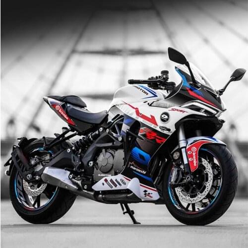 Motorcycle Pull Decal Sticker Car Sticker Protection Printmaking Decoration for Qjmotor Qj600gs-3b / 350