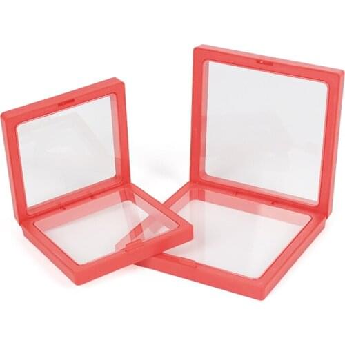 New Plastic Red Women Jewelry Display Stand Earring Bracelet Pendent Wedding Ring Showcase Jewellery Organizer Portable 3 Colors