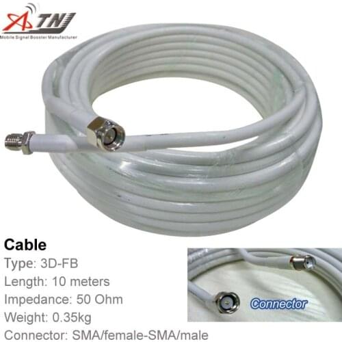 New sale! top quality 10m ATNJ 3D-FB RG58 SMA-Female/SMA-Male Coaxial Cable