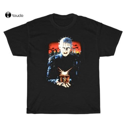 New Hellraiser Horror Movie T Shirt Black Unisex Cotton Vintage Size S-3Xl Cotten Tee Shirt