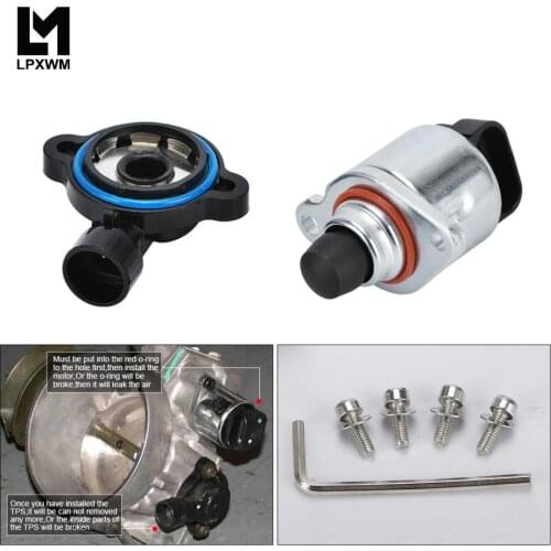 New TPS Throttle Body Posistion Sensor + IAC Sensors 4.8 - 5.3 - 6.0 For LS1 LS6 Trans Am Camaro 5961