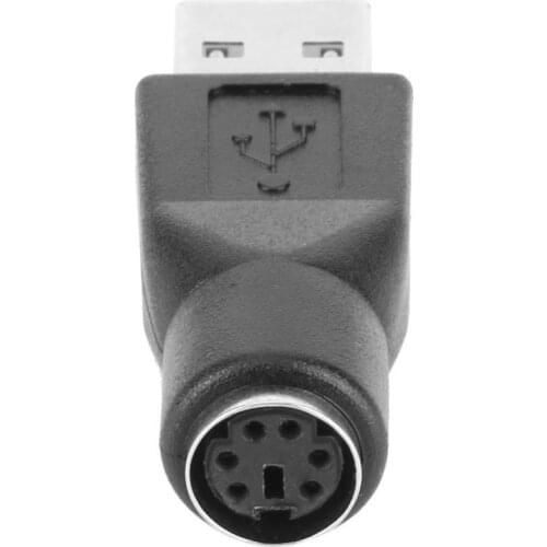 USB Male To For PS/2 Female Adapter Converter USB For PC To Keyboard Connector Mouse Male Ps2 For Sony A6B2