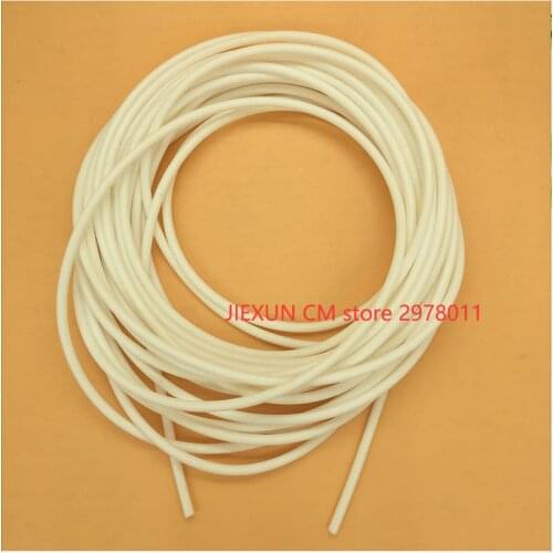 10Meter Silicone ink tube soft pipe hose for waste ink pump / Cap top/ syringe for Roland Mutoh Mimaki printer 4*2mm ink tubing