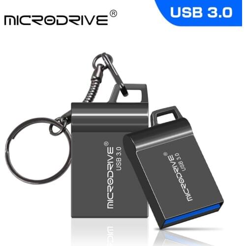 Super mini metal usb 3.0 flash drive 64GB 32GB 16GB 8GB 4GB flash drive portable 128GB memory stick Pendrive Storage flash disk