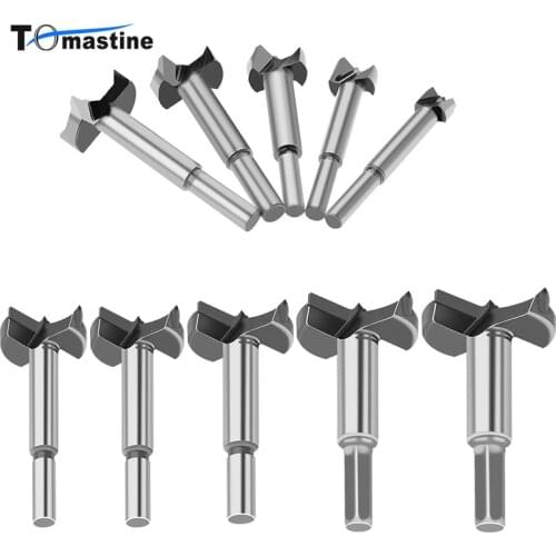 Forstner Wood Drill Bit Self Centering Hole Saw Cutter Woodworking Tools Set 15mm,20mm,25mm,30mm,35mm Forstner Drill Bits