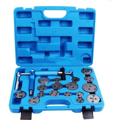 Universal 18pcs Pneumatic Brake Piston Wind Back Tool Set Auto Wind Back Car