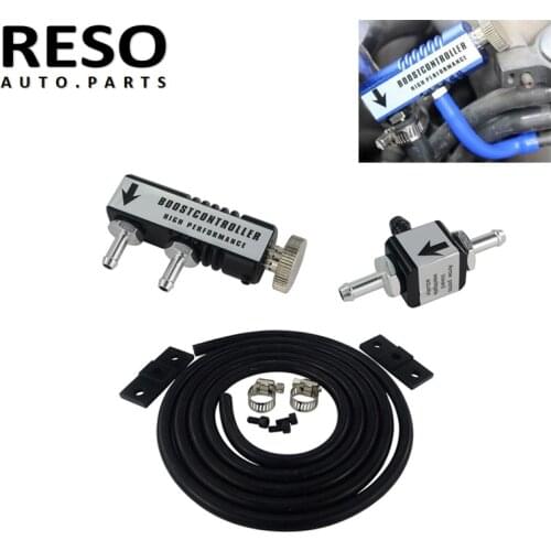 Universal Adjustable Manual Turbo Boost Valve Controller Kit 1-30 PSI In-Cabin Booster control