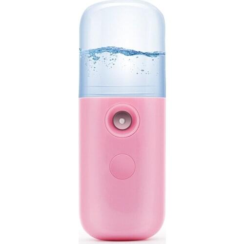 USB Humidifier Rechargeable Nano Mist Sprayer Facial Nebulizer Steamer Moisturizing Beauty Instruments Face Skin Care Tools