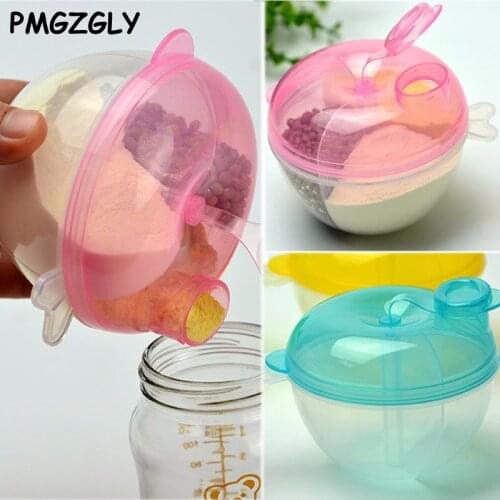 Feeding rotation Box for Kid Toddler Storage Feeding Box Portable Baby Milk Food Storage Powder Formula Dispenser Container