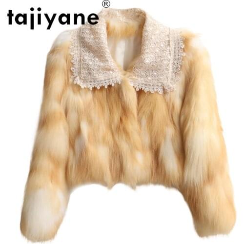 Winter and Coats Jackets Women Real Fur Coat Womens Genuine Fox Fur Jacket Woman Clothing Luxury Mujer Parkas TN1493