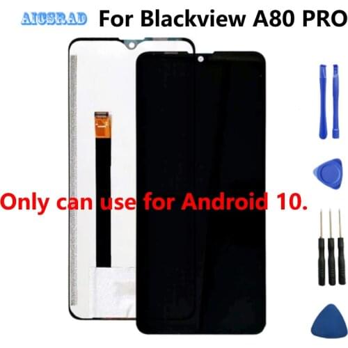 AICSRAD original For Blackview A80 Pro A80 PLUS LCD Display Screen Perfect Replacement Accessories For A80 Smart Phone + Tools