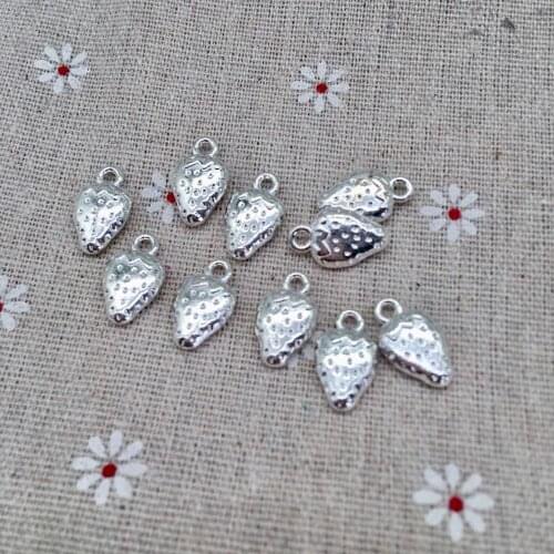 17 pcs Fruit strawberry charms fit DIY Handmade Jewelry earring necklace bracelet accessories souvenir Makeing