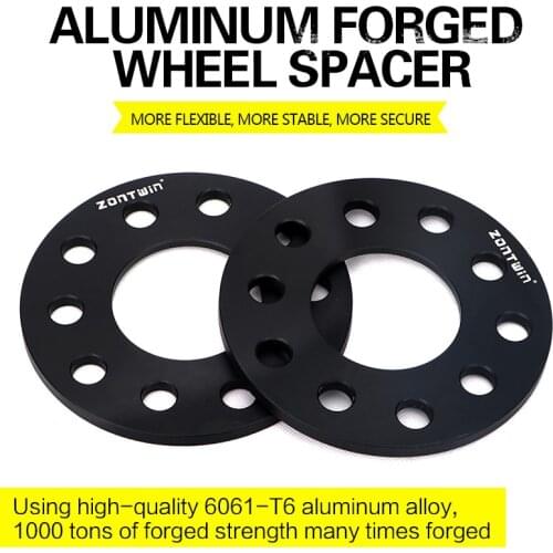 2/4 Pieces 3/5/8mm Wheel Spacer Adapters PCD 5x100/5x112 CB 57.1mm suit for VW-Audi Car