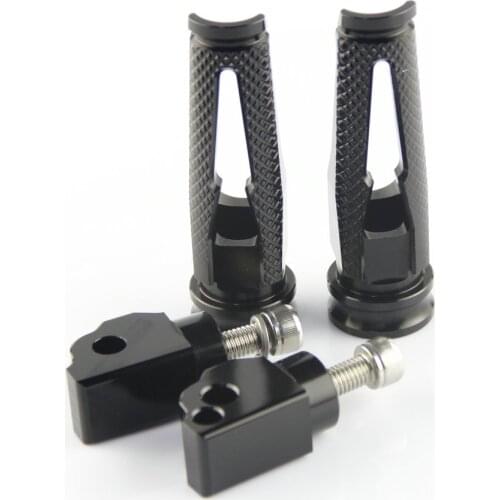 2 Pieces Rear Foot Pegs Pedals, Footrest For BMW S1000RR 2010-2018 S1000R 2014-2018 S1000XR 2015-2018 HP4 2013-2015 Motorcycle