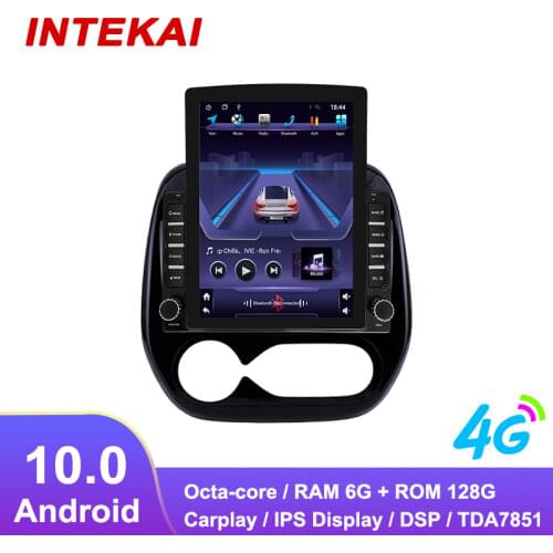 9.7" Vertical Style Tesla Screen Android Car Radio GPS Navigation multimedia player for Renault Kaptur capture 2016 2019
