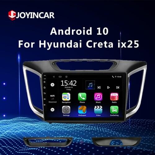 10.1" Android 10.1 RAM 2GB+32GB Car Radio multimedia Video player GPS Navigation For hyundai Creta ix25 2015-2019 2din WIFI BT