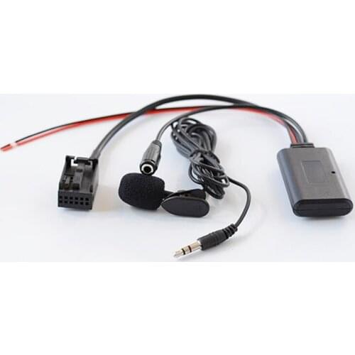 Bluetooth 5.0 Car Audio AUX Cable Adapter With Microphone For Opel CD30 CDC40 CD70 DVD90