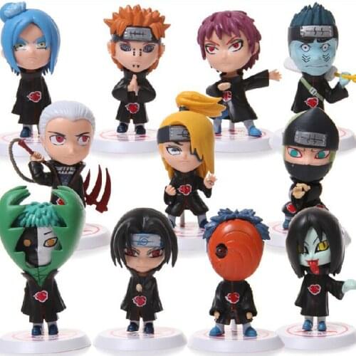 11pcs/lot Figures Anime Model Toys