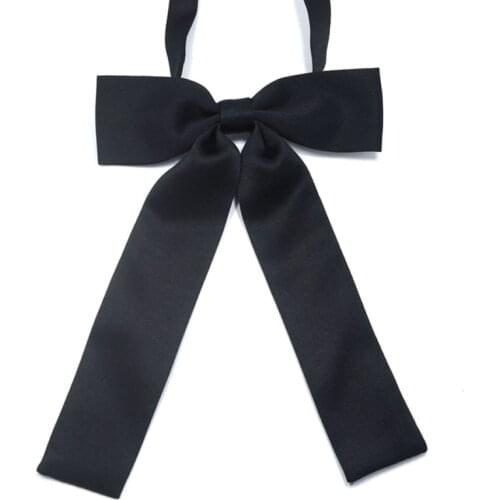 JK Bow Tie Uniform Accessories Japanese High School Girls Neck Rope Butterfly Knot Cravat Preppy Chic
