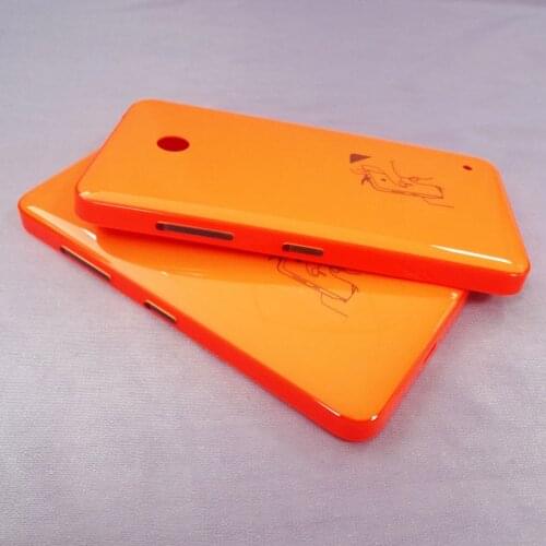 Housing For Nokia Lumia 630 635 636 638 RM 978 RM-1020 RM1027 New Back Cover Battery Cover Case Door Matte Glossy All Color