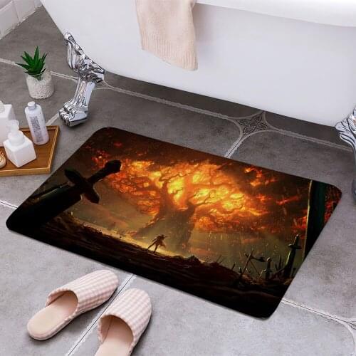 Teldrassil 3D Print Doormats Rectangle Non-Slip DoorMat Bedroom Kitchen Entrance Print Door rugs Dropshipping