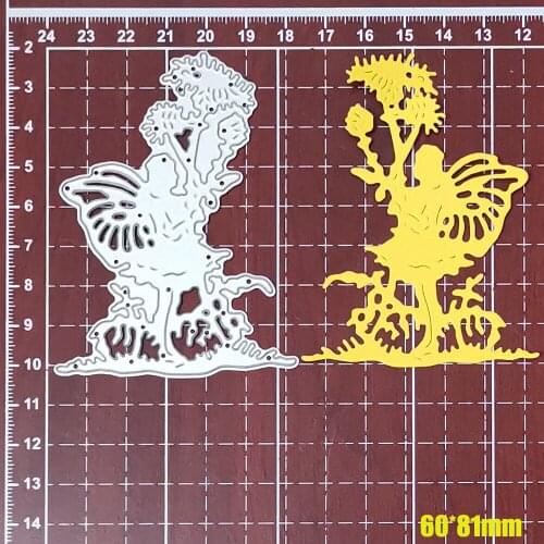 Metal Cutting Dies Fairy Flower Tree Crafts Die Mould Stencil For DIY Scrapbooking Paper Cards Embossing Die template