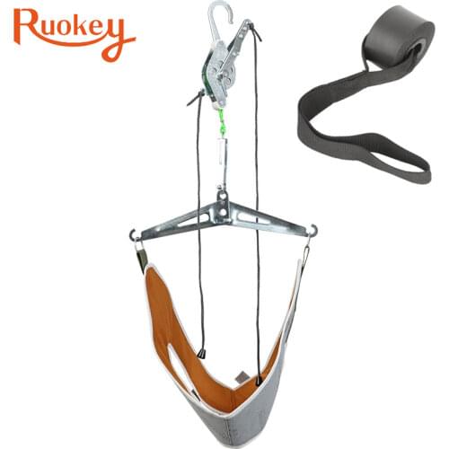 Over Door Neck Device Kit Stretcher Adjustment Chiropractic Back Head Massager relaxation Cervical Traction
