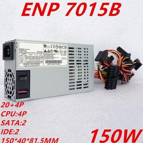 New PSU For Enhance FLEX NAS Small 1U 150W Power Supply ENP-7015B ENP-7015D