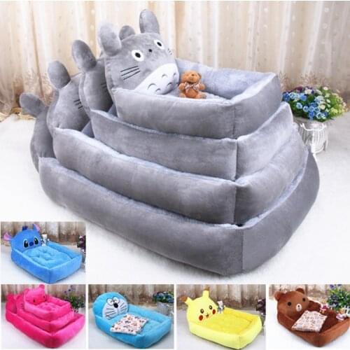 Pet Bed Cartoon Nest Teddy Poodle Samoyed Breathable Washable Four Seasons Comfortable And Soft Pet Bed