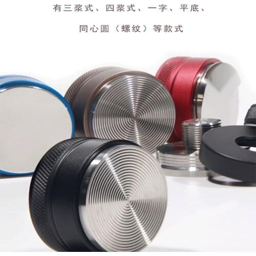 Stainless Steel Press Powder Machine Macaron Coffee Cloth Powder Hammer Powder Machine 58mm Filling Pressure