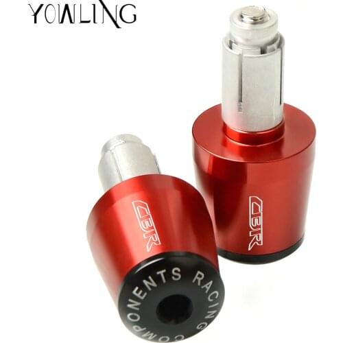 For Honda CBR600F CBR650F CBR600RR CB400 CB500F CB500X NC700 Motorcycle CNC Handlebar Grips Bar Ends Cap Slider Handle bar Grip