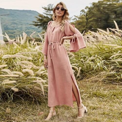 SheNod Long Sleeve Summer Dresses
