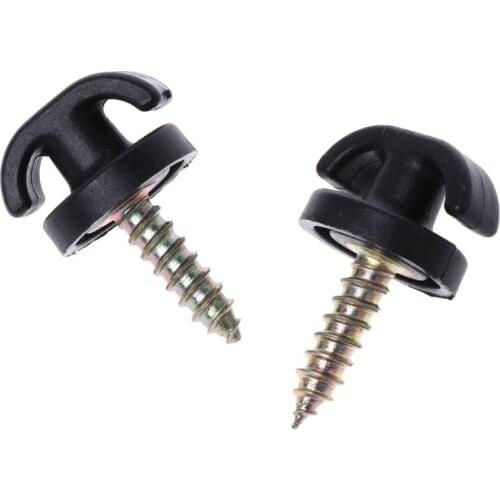 T3ED 2 Pcs Universal Car Rear Envelope Cargo Net Tie Down Hook Ring Loop Hanging