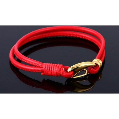 ISINYEE Fashion double leather bracelets femme for women girls simple gold jewelry pulseras mujer