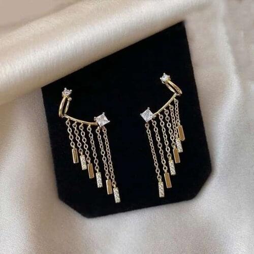 2020 New Womens Earrings Delicate Temperament Elegant Tassels Earrings for Women Bijoux Korean boucle Gifts Jewelry Wholesale