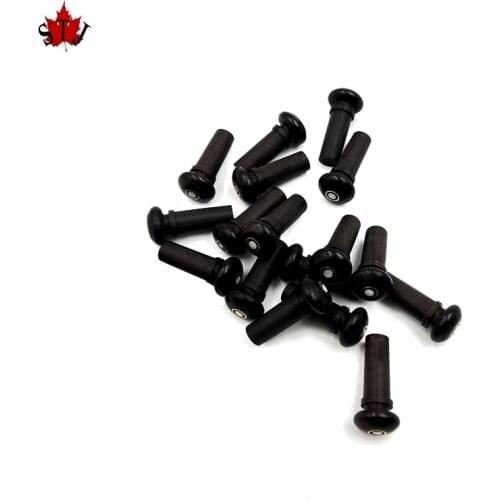 20pcs Excellent Ebony Violin End pin 4/4 Full size Violin parts End button
