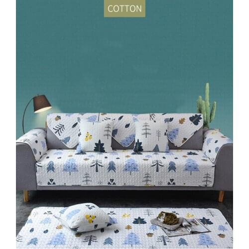 2020 Kawaii Slipcovers Sofa Cover Slip-resistant Couch Cover Sofa Towel Single/Two/Three Seater Not In Set Decorative Sofa Towel