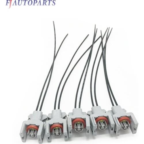 2Pin Waterproof Connector Pigtail Cable Connector For Delphi Fuel Diesel Injector Fuel Rail Plug 10811963