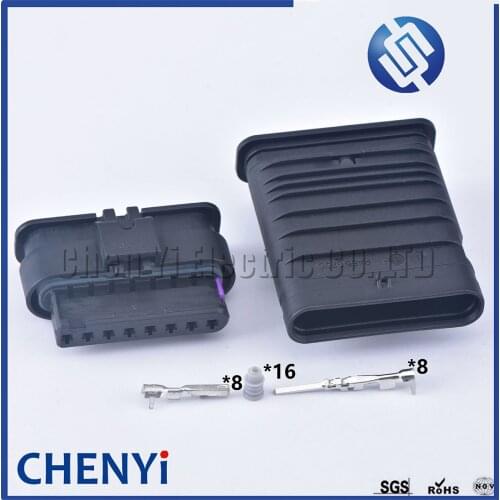 8 Pin Tyco/Amp male or female auto waterproof Radar connector Car Collision Sensor Plug 872-555-521 872-862-521 For BMW Benz