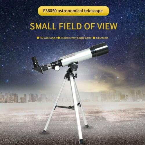 High Quality Astronomical Telescope Kids HD Wide-angle Observe Deep Space Star View Moon View Monocular Telescope with Tripod
