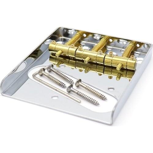 Electric Guitar Bridge 3 Brass String code string code adjustment flange TL bridge string For TL Guitar